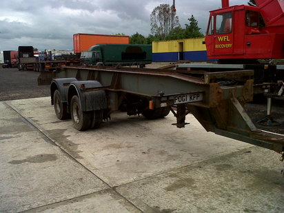 RAY SMITH DE-MOUNT   TANDEM  AXLE DRAWER BAR TRAILER'S 