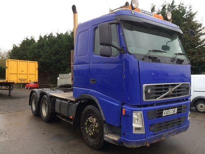 VOLVO FH12 6X4 UNIT ON STEEL