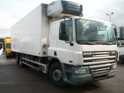 DAF CF75 6X2 REAR LIFT FRIDGE