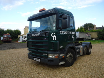 SCANIA R124 420 6X2 UNIT